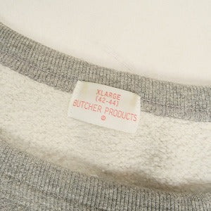 At Last ＆ Co アットラスト/BUTCHER PRODUCTS ブッチャープロダクツ SWEAT HEATHER GRAY スウェット 灰 Size 【XL】 【中古品-良い】 20811212