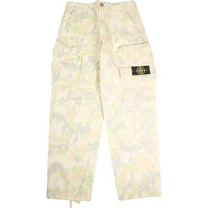 SUPREME シュプリーム ×Stone Island 22SS Reactive Ice Camo Ripstop Cargo Pant Tan パンツ タン Size 【W30】 【新古品・未使用品】 20811247