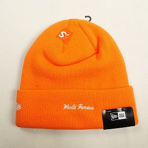 SUPREME シュプリーム 24AW New Era Box Logo Beanie Dark Orange ボックスロゴビーニー オレンジ Size 【フリー】 【新古品・未使用品】 20811252