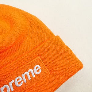 SUPREME シュプリーム 24AW New Era Box Logo Beanie Dark Orange ボックスロゴビーニー オレンジ Size 【フリー】 【新古品・未使用品】 20811252