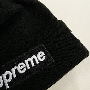 SUPREME シュプリーム 24AW New Era Box Logo Beanie Black ボックスロゴビーニー 黒 Size 【フリー】 【新古品・未使用品】 20811253