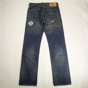 STUSSY ステューシー ×Levi's 10AW 30周年 501 デニムパンツ インディゴ Size 【W30】 【中古品-非常に良い】 20811273