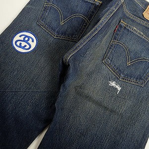 STUSSY ステューシー ×Levi's 10AW 30周年 501 デニムパンツ インディゴ Size 【W30】 【中古品-非常に良い】 20811273