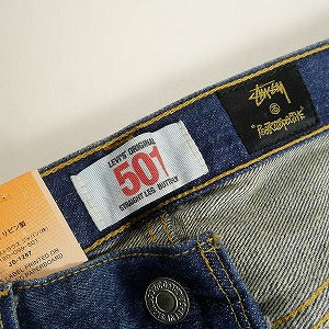 STUSSY ステューシー ×Levi's 10AW 30周年 501 デニムパンツ インディゴ Size 【W30】 【新古品・未使用品】 20811274