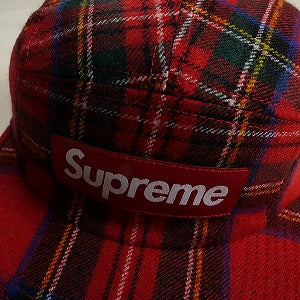 SUPREME シュプリーム 24AW Lochcarron Camp Cap Red Plaid キャンプキャップ 赤 Size 【フリー】 【新古品・未使用品】 20811321