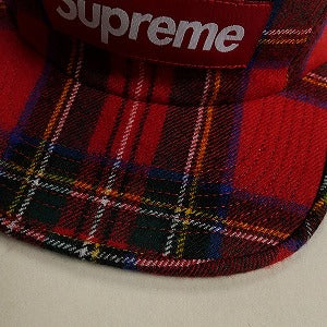 SUPREME シュプリーム 24AW Lochcarron Camp Cap Red Plaid キャンプキャップ 赤 Size 【フリー】 【新古品・未使用品】 20811321