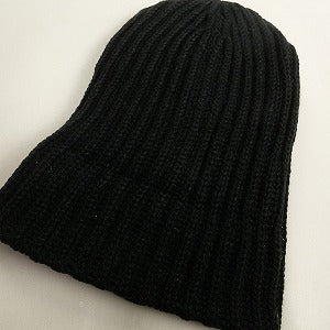 SUPREME シュプリーム 24AW Classic Logo Chunky Ribbed Beanie Black ビーニー 黒 Size 【フリー】 【新古品・未使用品】 20811326