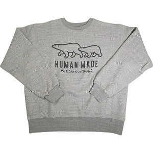 HUMAN MADE ヒューマンメイド 24AW GRAPHIC SWEATSHIRT GRAY HM28CS011 クルーネックスウェット 灰 Size 【XXL】 【新古品・未使用品】 20811333