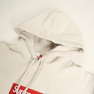 SUPREME シュプリーム 24AW Box Logo Hooded Sweatshirt Stone ボックスロゴパーカー クリーム Size 【M】 【中古品-ほぼ新品】 20811336