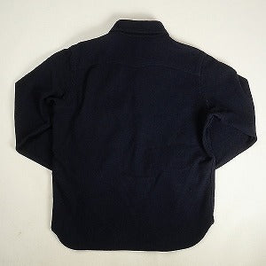 At Last ＆ Co アットラスト/BUTCHER PRODUCTS ブッチャープロダクツ CPO SHIRT NAVY 長袖シャツ 紺 Size 【14.5】 【中古品-良い】 20811355