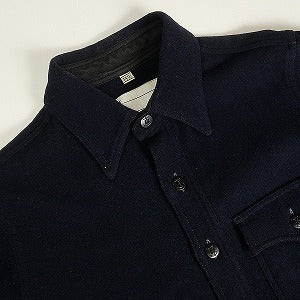 At Last ＆ Co アットラスト/BUTCHER PRODUCTS ブッチャープロダクツ CPO SHIRT NAVY 長袖シャツ 紺 Size 【14.5】 【中古品-良い】 20811355