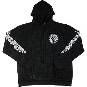 CHROME HEARTS クロム・ハーツ W/BLACK CEMRTY PRINT PULLOVER HOODIE BLACK スウェットパーカー 黒 Size 【XL】 【新古品・未使用品】 20811373