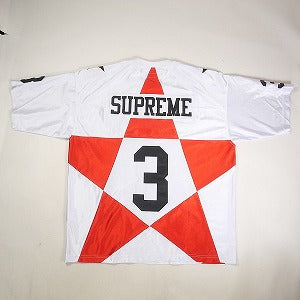 SUPREME シュプリーム 24AW Star Football Jersey White フットボールトップ 白 Size 【M】 【中古品-良い】 20811400