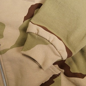 SUPREME シュプリーム 24AW Arc Thermal Lined Zip Up Hooded Sweatshirt Desert Camo パーカー ベージュ Size 【M】 【中古品-良い】 20811401