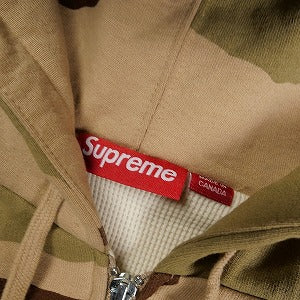 SUPREME シュプリーム 24AW Arc Thermal Lined Zip Up Hooded Sweatshirt Desert Camo パーカー ベージュ Size 【M】 【中古品-良い】 20811401