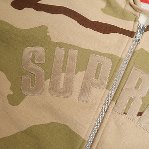 SUPREME シュプリーム 24AW Arc Thermal Lined Zip Up Hooded Sweatshirt Desert Camo パーカー ベージュ Size 【M】 【中古品-良い】 20811401