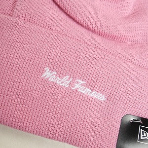 SUPREME シュプリーム 24AW New Era Box Logo Beanie Pink ボックスロゴビーニー ピンク Size 【フリー】 【新古品・未使用品】 20811462