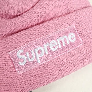 SUPREME シュプリーム 24AW New Era Box Logo Beanie Pink ボックスロゴビーニー ピンク Size 【フリー】 【新古品・未使用品】 20811462