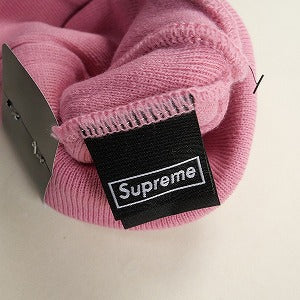 SUPREME シュプリーム 24AW New Era Box Logo Beanie Pink ボックスロゴビーニー ピンク Size 【フリー】 【新古品・未使用品】 20811462