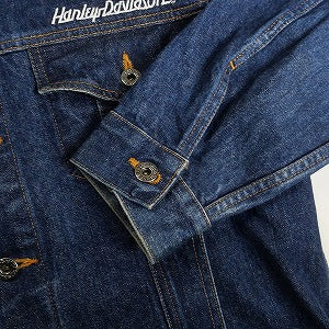 その他 HARLEY DAVIDSON TRUCKER DENIM JACKET デニムジャケット インディゴ Size 【XL】 【中古品-良い】 20811587