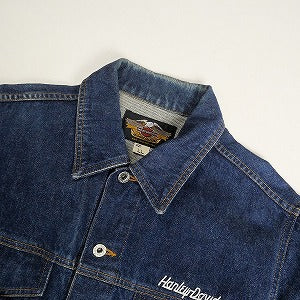 その他 HARLEY DAVIDSON TRUCKER DENIM JACKET デニムジャケット インディゴ Size 【XL】 【中古品-良い】 20811587