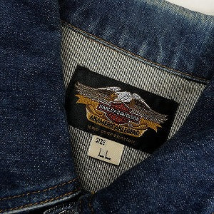 その他 HARLEY DAVIDSON TRUCKER DENIM JACKET デニムジャケット インディゴ Size 【XL】 【中古品-良い】 20811587