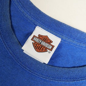 VINTAGE ヴィンテージ HARLEY DAVIDSON San Antonio Texas Tee Blue Tシャツ 青 Size 【XL】 【中古品-良い】 20811589