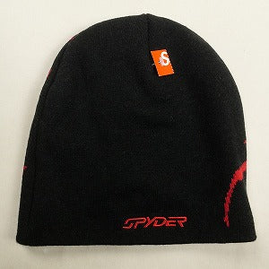 SUPREME シュプリーム ×Spyder 24AW Beanie Black ビーニー 黒 Size 【フリー】 【新古品・未使用品】 20811662