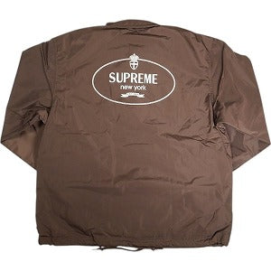 SUPREME シュプリーム 24AW Crest Coached Jacket Brown ジャケット 茶 Size 【M】 【新古品・未使用品】 20811674