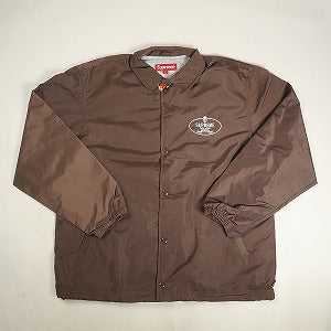 SUPREME シュプリーム 24AW Crest Coached Jacket Brown ジャケット 茶 Size 【M】 【新古品・未使用品】 20811674