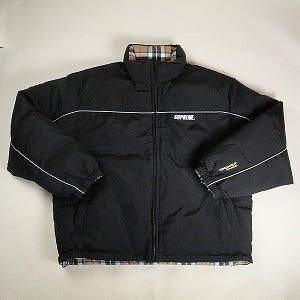 SUPREME シュプリーム 24AW Reversible Puffer Jacket Black ジャケット 黒 Size 【L】 【新古品・未使用品】 20811686