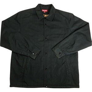 SUPREME シュプリーム 10AW Leopard Lined Coaches Jacket Black コーチジャケット 黒 Size 【XL】 【中古品-良い】 20811718