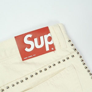 SUPREME シュプリーム 22SS B.B. Simon Studded Regular Jean White デニムパンツ 白 Size 【32】 【中古品-非常に良い】 20811720