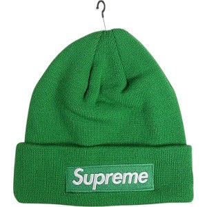 SUPREME シュプリーム 24AW New Era Box Logo Beanie Dark Green ボックスロゴビーニー 緑 Size 【フリー】 【中古品-ほぼ新品】 20811727