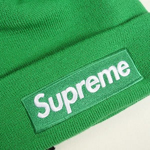 SUPREME シュプリーム 24AW New Era Box Logo Beanie Dark Green ボックスロゴビーニー 緑 Size 【フリー】 【中古品-ほぼ新品】 20811727