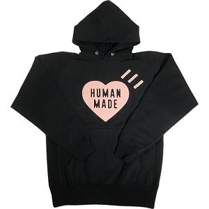 HUMAN MADE ヒューマンメイド 24AW HEART HEAVY WEIGHT HOODIE KOREA STORE BLACK 韓国限定 ハートパーカー 黒 Size 【S】 【新古品・未使用品】 20811775