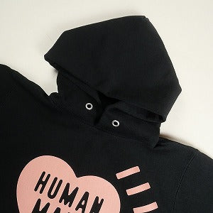 HUMAN MADE ヒューマンメイド 24AW HEART HEAVY WEIGHT HOODIE KOREA STORE BLACK 韓国限定 ハートパーカー 黒 Size 【S】 【新古品・未使用品】 20811775