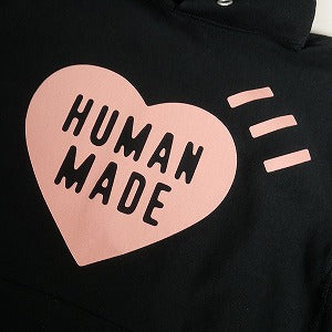 HUMAN MADE ヒューマンメイド 24AW HEART HEAVY WEIGHT HOODIE KOREA STORE BLACK 韓国限定 ハートパーカー 黒 Size 【S】 【新古品・未使用品】 20811775