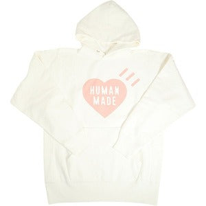 HUMAN MADE ヒューマンメイド 24AW HEART HEAVY WEIGHT HOODIE KOREA STORE WHITE 韓国限定 ハートパーカー 白 Size 【M】 【新古品・未使用品】 20811778