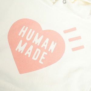 HUMAN MADE ヒューマンメイド 24AW HEART HEAVY WEIGHT HOODIE KOREA STORE WHITE 韓国限定 ハートパーカー 白 Size 【M】 【新古品・未使用品】 20811778