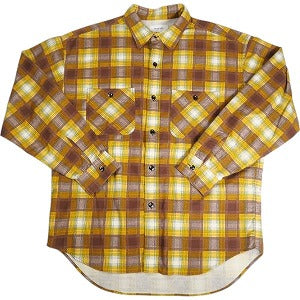 MASSES マシス FLANNEL PLAID SHIRT Mustard 長袖シャツ マスタード Size 【L】 【中古品-良い】 20811803