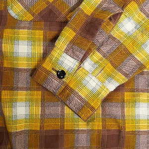 MASSES マシス FLANNEL PLAID SHIRT Mustard 長袖シャツ マスタード Size 【L】 【中古品-良い】 20811803