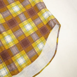 MASSES マシス FLANNEL PLAID SHIRT Mustard 長袖シャツ マスタード Size 【L】 【中古品-良い】 20811803