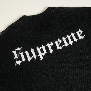 SUPREME シュプリーム 24AW Snow White Sweater Black セーター 黒 Size 【L】 【中古品-ほぼ新品】 20811811