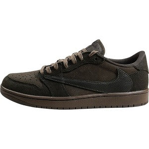 NIKE ナイキ ×Travis Scott Air Jordan 1 Low OG SP Velvet Brown DM7866-202 スニーカー 茶 Size 【28.0cm】 【新古品・未使用品】 20811821