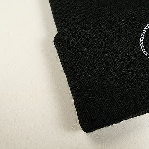 SUPREME シュプリーム 24AW Crest Beanie Black ビーニー 黒 Size 【フリー】 【新古品・未使用品】 20811826