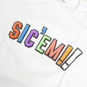 SUPREME シュプリーム ×WTAPS 21AW Sic' em! Tee White Tシャツ 白 Size 【XXL】 【中古品-良い】 20811868