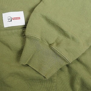 SUPREME シュプリーム ×WTAPS ダブルタップス 21AW Sic’em! Hooded Sweatshirt Light Olive スウェットパーカー オリーブ Size 【XXL】 【中古品-良い】 20811869