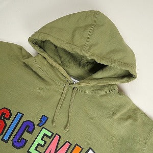 SUPREME シュプリーム ×WTAPS ダブルタップス 21AW Sic’em! Hooded Sweatshirt Light Olive スウェットパーカー オリーブ Size 【XXL】 【中古品-良い】 20811869