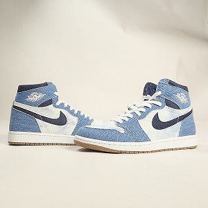 NIKE ナイキ AIR JORDAN 1 RETRO HIGH OG Denim FQ2947-100 スニーカー インディゴ Size 【29.0cm】 【中古品-ほぼ新品】 20811871